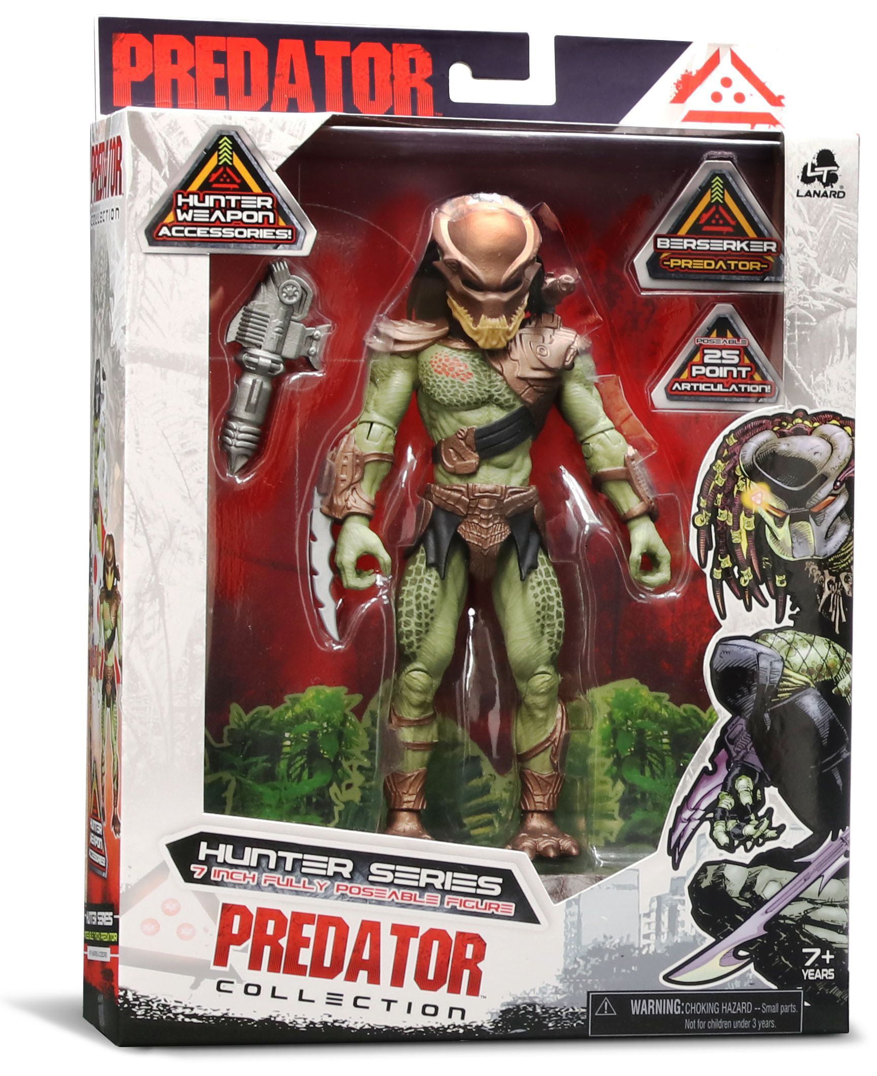 Alien Predator Collection City Hunter Predator Walmart Exclusive Lanard Toys 