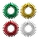 thumbnail image 4 of EeaseMX 15 anillos de masaje con pinchos para dedos, anillo de acupresión sensorial, juguete antiestrés para niños y adultos (rojo, azul, verde, dorado y plateado, 3 unidades de cada color), 4 of 7