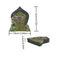thumbnail image 3 of Ceimmolca 1PCS Fairy Tale Door 12cm Fairy Tale Tree Door Stump Decoration With Hook Realistic Resin Crafts Used To Create Magical Decoration For Fairy Tale Garden, 3 of 7