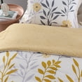 thumbnail image 3 of Juego de edredón SLEEPBELLA Queen, talla 600 hilos, algodón amarillo, 3 of 7