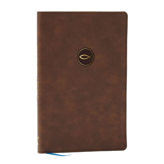 Spurgeon and the Church: Acts Through Revelation with Devotions from Charles Spurgeon (Nkjv, Brown Leathersoft, Comfort , (Hardcover)