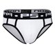 thumbnail image 1 of hombres bragas de malla elástica - Blanco, L L Soledad calzoncillos de malla para hombres ropa interior, 1 of 4