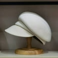 thumbnail image 4 of CoCopeaunts Newsboy Hats for Women Fashion Wool Winter Hat Sloping Brim Visor Cap Cabbie Beret Girls Paperboy Cap Ivy Hat, 4 of 7