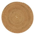 thumbnail image 3 of Saro Lifestyle Woven Rattan Placemat (Set of 4), 3 of 5