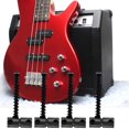 thumbnail image 1 of Puente para bajo eléctrico, 4 piezas de guitarra eléctrica, bajo, puente para bajo, monturas, puente para guitarra, parte superior de la línea, 1 of 8