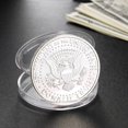 thumbnail image 4 of Moneda conmemorativa de Bitcoin sin moneda del presidente Donald Trump (plata) Tmvgtek Para estrenar, 4 of 6