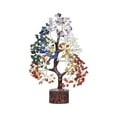 thumbnail image 1 of Árbol de la riqueza de cristal de colores, decoración de escritorio, 1 of 1