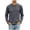 Gray, variant on cfhntfmh Men's Oversized T-Shirts Vintage Washed Casual Pocket Tee Long Sleeve Crewneck Spring Tops Big and Tall