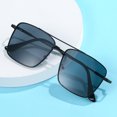 thumbnail image 2 of Retro Metal Frame Sunglasses For Cycling And Stage Performance With Ocean Lens Design Glasses For Outdoors Use, 2 of 3