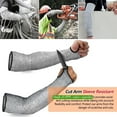 thumbnail image 2 of 1 Pce Manchon de Bras Coupé Gants de Sécurité Résistants Anti-Perforation Protection des Bras pour Construction Automobile, 2 of 6