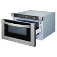 thumbnail image 4 of 24 in. Built-in Microwave Drawer 1.2 cu. ft. Capacity in Stainless Steel, 4 of 12