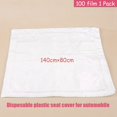 thumbnail image 5 of Plastic Seat Cover Disposable Car Covers Light Weight Waterproof for Valets Bodyshops Mechanics, 5 of 5
