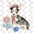 thumbnail image 2 of Great Art Now Easter Pups II by Melissa Wang Framed Wall Art 13"W x 13"H, 2 of 3