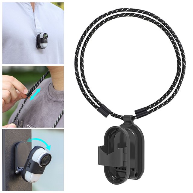 BotaniNest Camera Accessories GO 3S Neck Mount For Hands First Person Shooting Versatile Strap For Various Scenarios Lightweight And Durable Design
