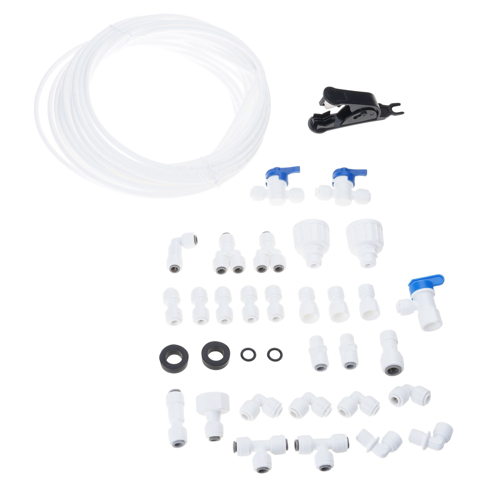 Water Supplies Kit 10m Set with Connectors Reliable 10m Fridges Water Connectiones Set Suitable for Household Appliances