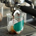 thumbnail image 1 of Vaso de vidrio resistente al calor, vaso de vidrio de 400ml, vaso de vidrio para beber, vasos para beber, té, Macchiato, de leche, Espresso Estilo A Soledad Tazas de postre, 1 of 10