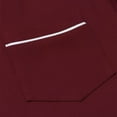 thumbnail image 6 of Mens T-Shirt with Pocket Casual V-Neck Short Sleeve Tees Base Layer Shirts, L, 6 of 8