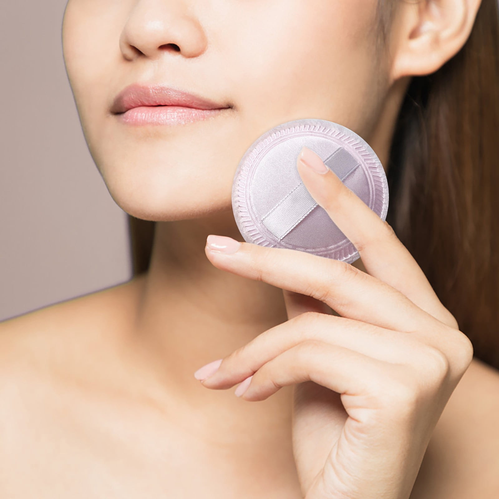 Makeup Puff Washable Makeup Pads under Eye Make up Pads Reusable Makeup Pads Storage Makeup Compact Pads Sponges Makeup Wedges Sponges for Makeup Contouring Makeup Heart Sponge Velour Makeup Puff for