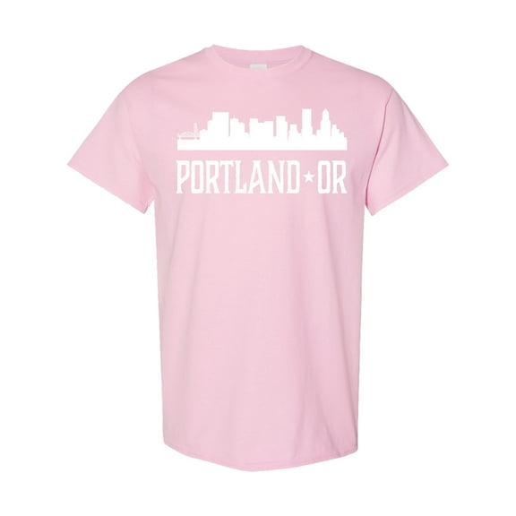Inktastic Portland Oregon Skyline or Cities T-Shirt