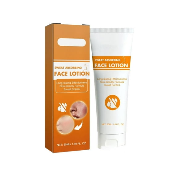 Desertasis body lotin Sweat Absorbing Face Lotion Lightweight Sweat For Sweaty Hands Long Lasting Mild Antisweat For Oily Face And Scalp & Armpit Sweat Control 50Ml