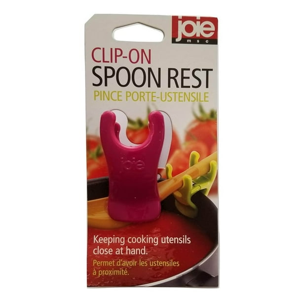 Joie Clip-On Spoon Rest Utensil Holder Pot Clip - Purple ...