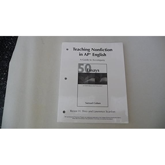 Pre-Owned Bedford/St. Martin's Instructor'S Edition To Accompany Fifty Essays, 9780312412104, 031241210X, Paperback, Underlining edition