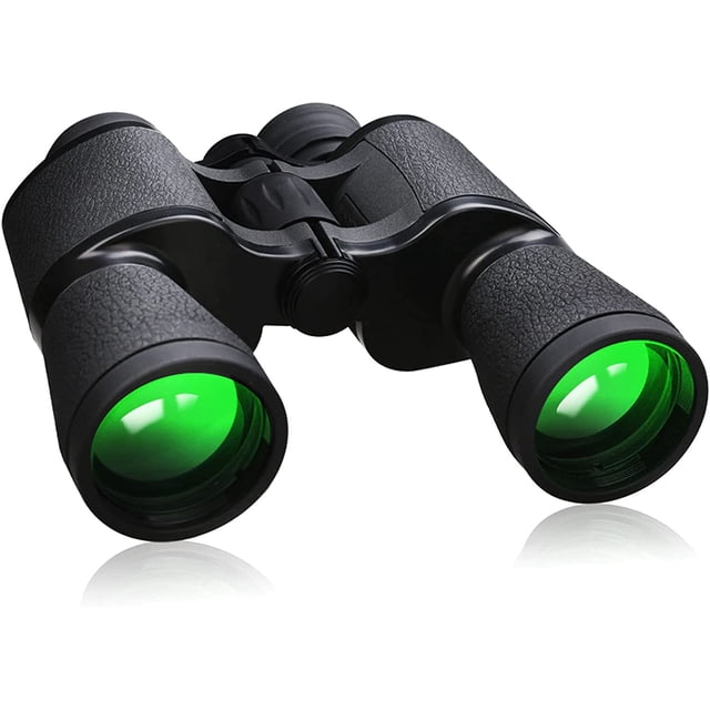 High Power Binoculars for Adult, Compact Binoculars with Clear Low Light Vision,