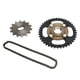 thumbnail image 2 of Kit de cadena y piñón ANGGREK 76 eslabones forjado 14 dientes motocicletas, 2 of 8