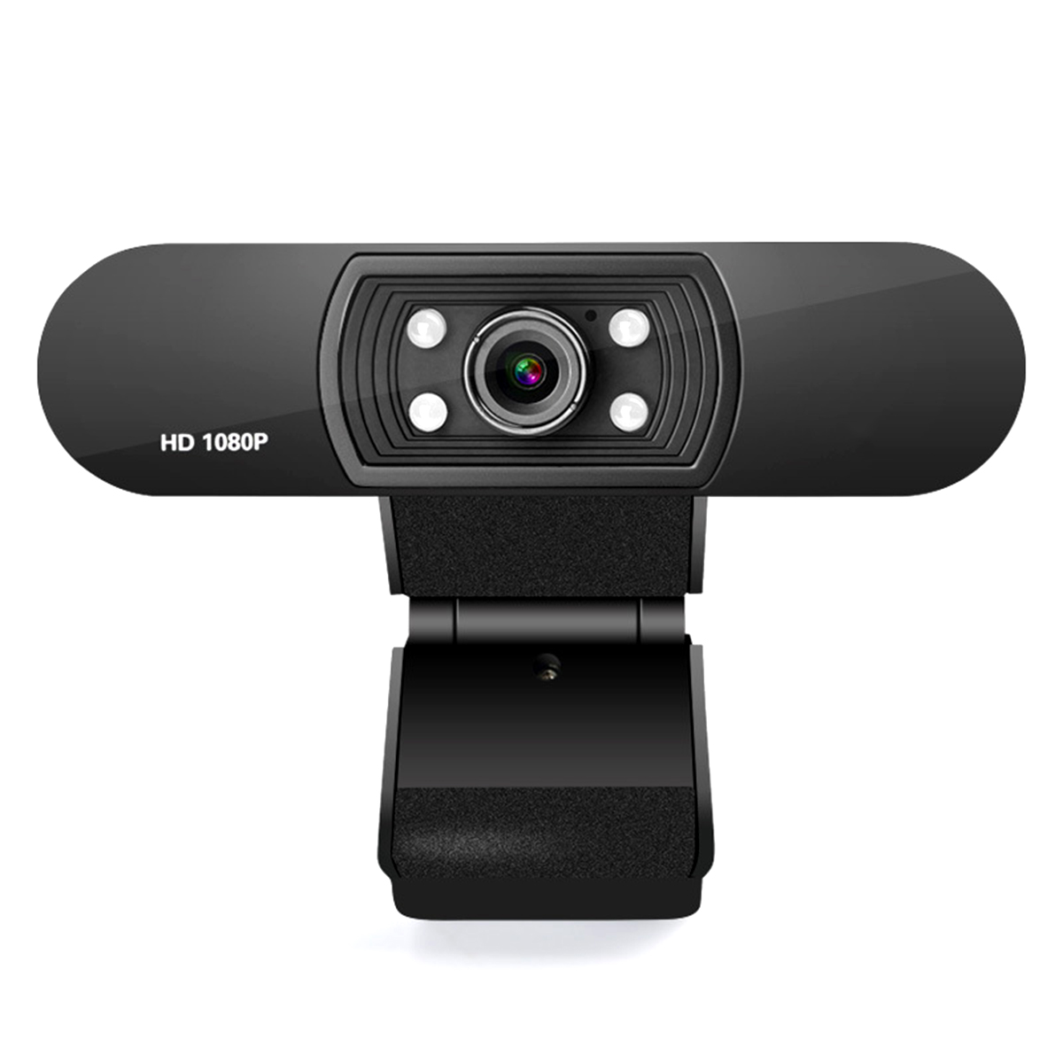 cam with Microphone 1080P HD USB  Camera Lighting Clipon