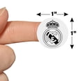 thumbnail image 6 of Real Madrid FC Crest Black and White Planner Calendar Scrapbooking Crafting Stickers - 50 1" Opaque Stickers, 6 of 6