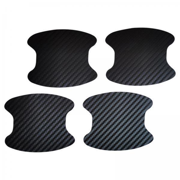 2x4x Película Protectora de Mango Antiarañazos para Protección de Manillar Negro , 2 piezas