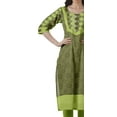 thumbnail image 4 of Moomaya Kurta Imprimée Prête à l'Emploi pour Femmes Kurti Ethnique en Coton Formel et Fête, 4 of 6