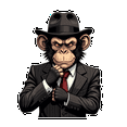 thumbnail image 6 of Vinyl Stickers Monkey Themed Waterproof Stickers Decorative Stickers for Notebooks Suitcases Laptops, 6 of 9