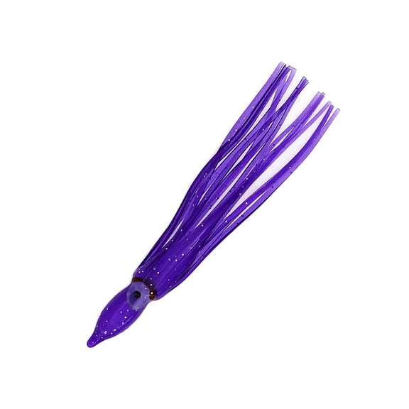 4.5" Squid Skirts Purple #24 40 Pieces