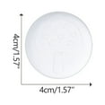 thumbnail image 2 of Dvkptbk Poignée de Porte Transparente Pâte Anti-collision Silicone Anti-collision Ménage Réfrigérateur Armoire Coussinet de Porte Autocollant Mural Protection Murale Anti-collision en Liquidation, 2 of 3