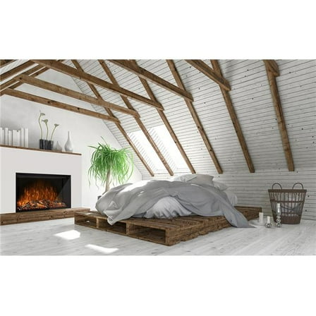 Modern Flames RS-5435 54 in. RedStone Built-in Traditional Fireplace, Electric