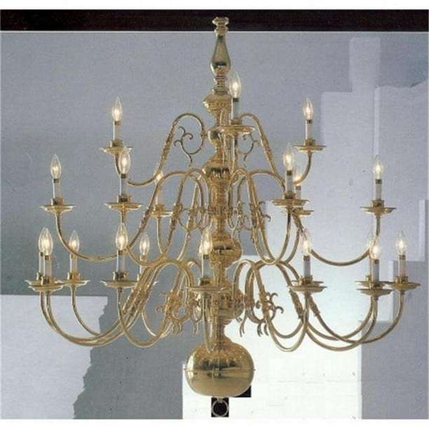 Upscale Chandelier 483501263PW Williamsburg Chandelier