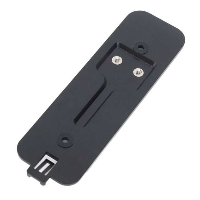 Doorbell Backplate, Easy To Install Visual Doorbell Backplate Perfect Fit for Home Black