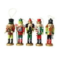 thumbnail image 1 of Suite 5 Pack 8 66 Inch Traditional Wooden Ornaments Festive Christmas Tree, 1 of 5