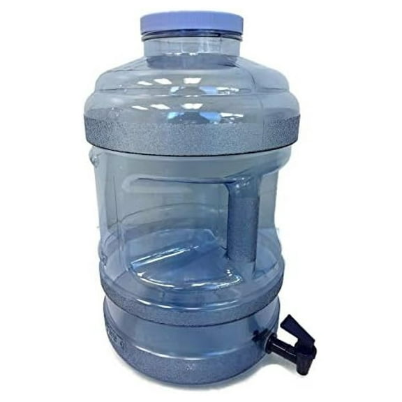 BPA Free Water Bottle with Big-Mouth & Dispensing Spigot, 5 Gallon Perfect for Home, Kitchen, Office, Sports Events, and Indoor Outdoor Activities