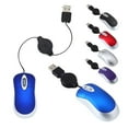 thumbnail image 6 of KRONDO Wired Optical Computer Mini USB Mouse, Plug & Play Corded Small Travel Mouse with Retractable Cable, for Laptop Computer Desktop Office Business Home Girls Boys Women Men Gift, 6 of 9