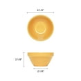 thumbnail image 2 of Excellante Color Yellow Melamine Dinnerware Collection 4.25 Inch Bouillon Cup - 8 oz., Comes In Dozen, 2 of 2