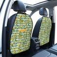 thumbnail image 2 of Lemon Mats Back Seat Protectors, Car Seat Protector Vehicle Organizers Waterproof Cover Back Seat Cover for Kids with 3 Storage Pockets 2 Pack, 2 of 5