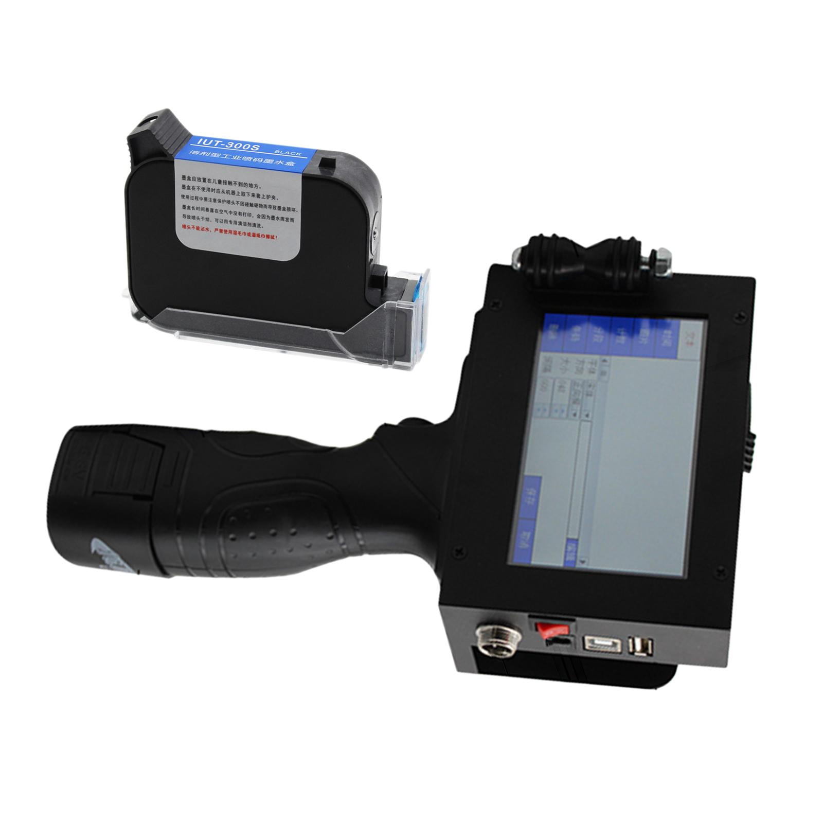 Handheld Printer Portable,Inkjet Machine Handheld Coder Print With Quick-Drying Ink For Date Time DIY Label