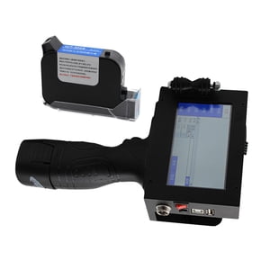 Handheld Printer Portable,Inkjet Machine Handheld Coder Print With Quick-Drying Ink For Date Time DIY Label