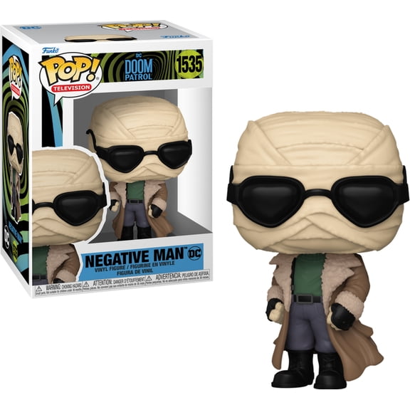 Collectible Funko POP! Television: Doom Patrol - Negative Man #1535