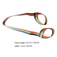 thumbnail image 4 of 2Pcs Multi Colored Polyester Ski Strap for Outdoor Activities Travel Leisure Time, 4 of 8