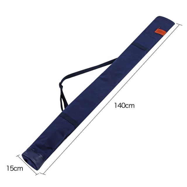 Mosiee Approx.130*15*15Cm Fishing Rods Bag Canvas Pole Lightweight Practical Brand New