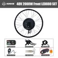 thumbnail image 1 of Kit de Conversion Moteur Sans Balais 48V 2000W avec Roue KT SM 20 Pouces 24 Pouces 26 Pouces 28 Pouces 29 Pouces 700C, 1 of 5