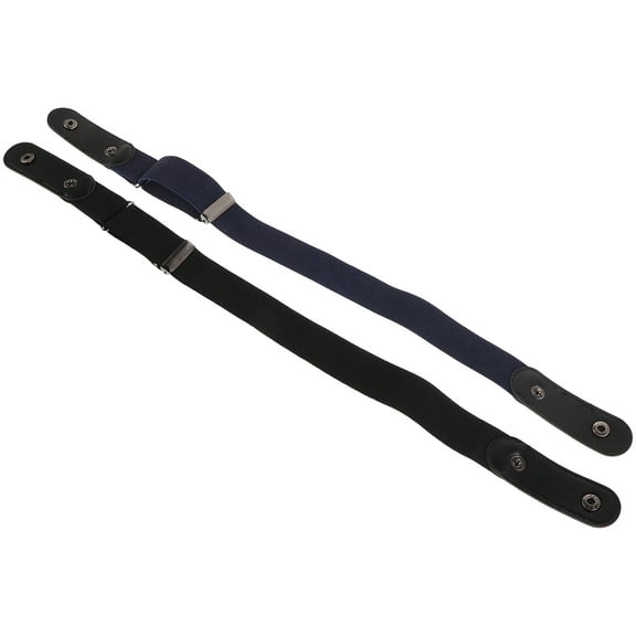 Raindrops 2PCS No Buckle Belt For Women Men Comfortable Elastic Belt for Men and Women Invisible Adjustable Waist Belt for Jeans and Pants